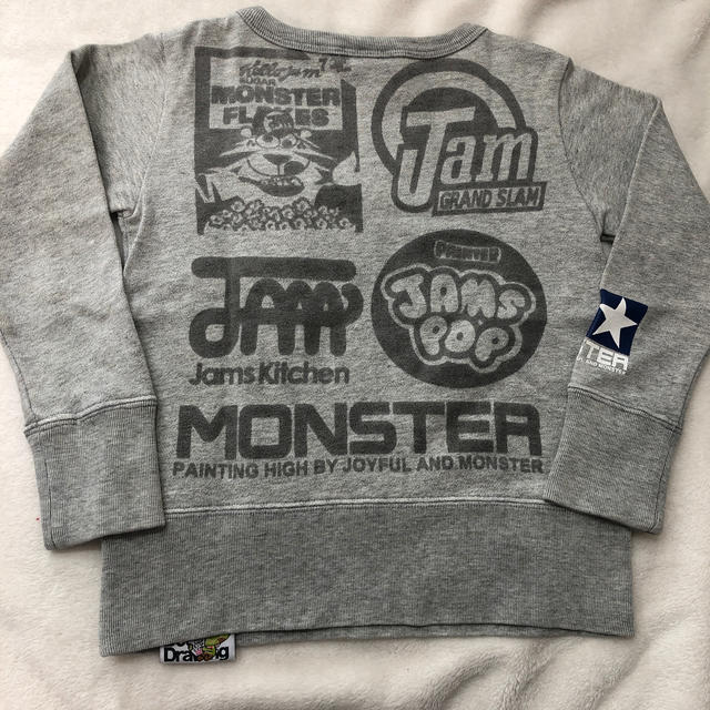 JAM(ジャム)の超美品　JAM 長袖トレーナー　110㎝　ジャム　ストーリーズ　stories キッズ/ベビー/マタニティのキッズ服男の子用(90cm~)(ジャケット/上着)の商品写真