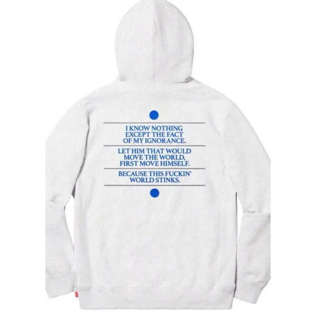 supreme know thyself hooded (L)