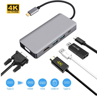 USB C Type C ハブ (PC周辺機器)