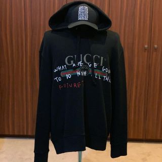 グッチ(Gucci)のgucciパーカー　Lサイズ　新宿グッチ本店購入(パーカー)