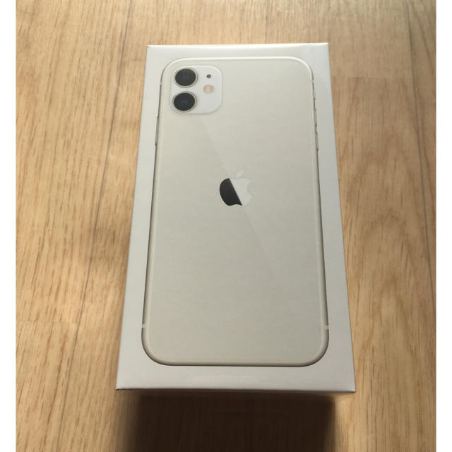 Apple - Apple iphone 11 simフリー ホワイト MWLU2J/A 未開封
