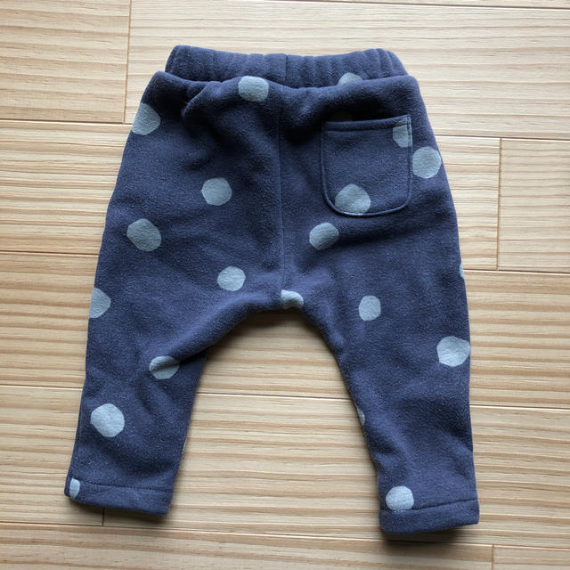 ZARA KIDS(ザラキッズ)の☆quupii様専用☆ザラベビー 裏起毛ドットパンツ キッズ/ベビー/マタニティのベビー服(~85cm)(パンツ)の商品写真