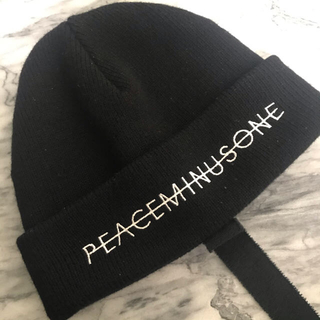 確実 正規品 PEACEMINUSONE ニットキャップ ニット帽