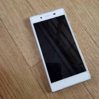 エクスペリア(Xperia)のSONY　Xperia Z5　SOV32シルバー(スマートフォン本体)