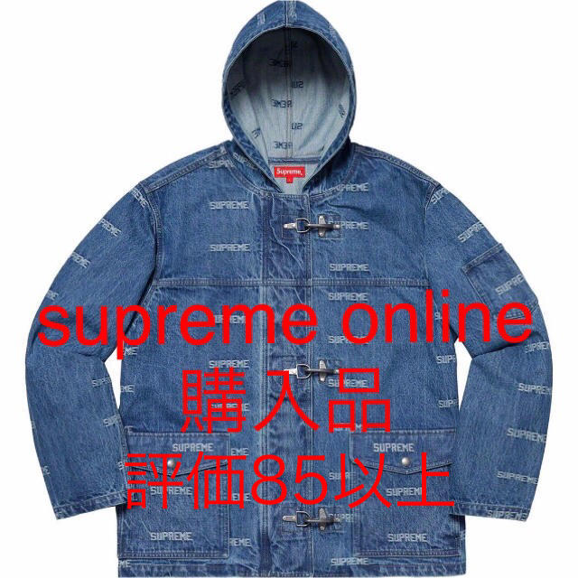 Supreme - 【新品未使用】supreme Logo Denim Turnout Jacket