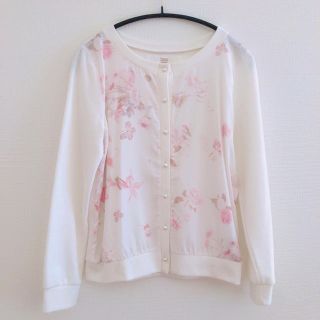 トッコ(tocco)の美品♡︎tocco♡︎花柄カーディガン(カーディガン)