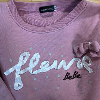 ベベ(BeBe)のBeBe ロゴ　スウェット♡(Tシャツ/カットソー)