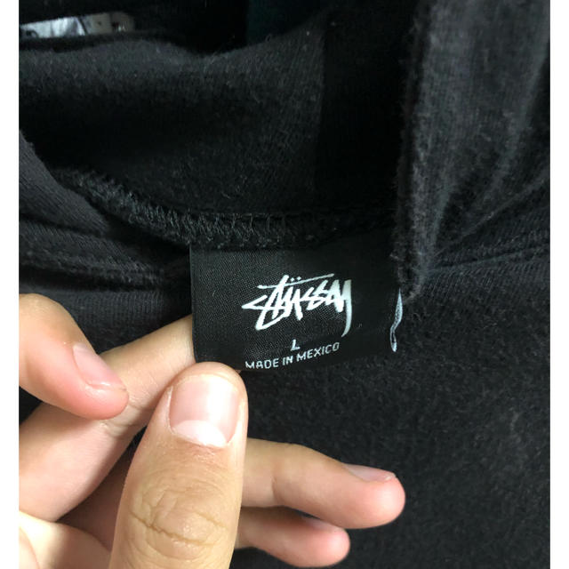 STUSSY(ステューシー)のSTUSSY フード付きロンT メンズのトップス(Tシャツ/カットソー(七分/長袖))の商品写真