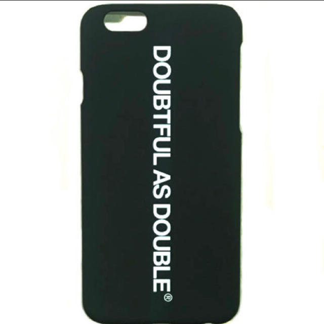 DOUBTFUL AS DOUBLE iPhoneケース ブラック 新品未使用の通販