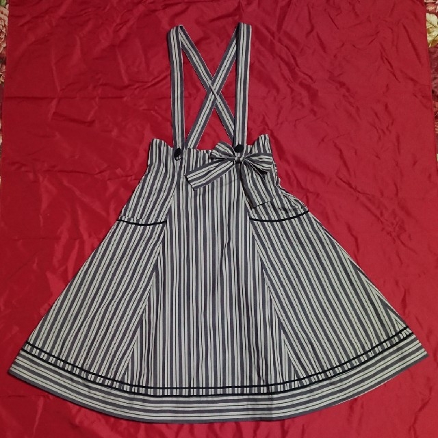 Victorian maidenレジメンタルストライプラインスカート