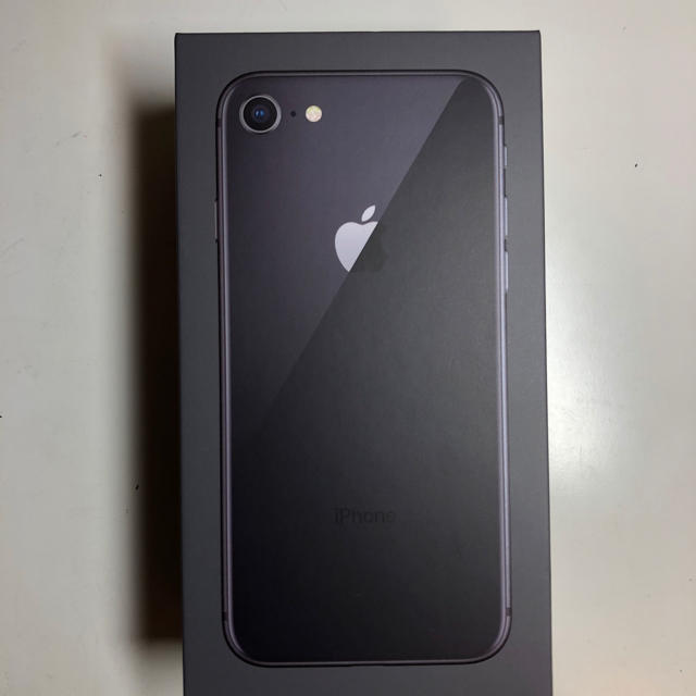 iPhone 8 Space Gray 64 SIMフリー 新品未使用スマートフォン本体