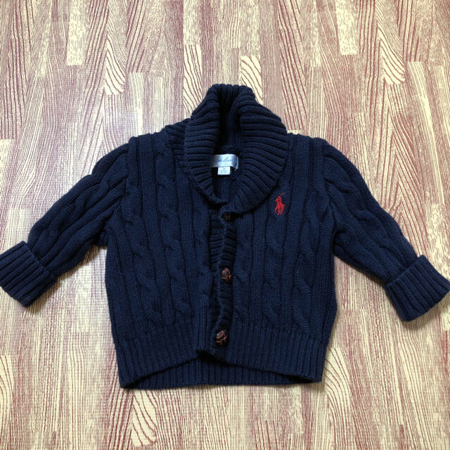 Ralph Lauren(ラルフローレン)のラルフローレン　ベビーカーディガン キッズ/ベビー/マタニティのベビー服(~85cm)(カーディガン/ボレロ)の商品写真