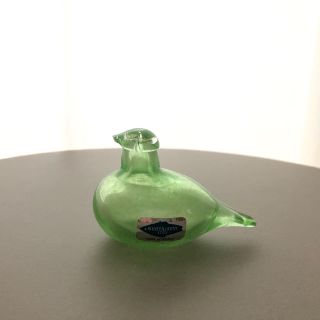 イッタラ(iittala)のGolden Kinglet Crested  バード くちばしにチップあり(置物)