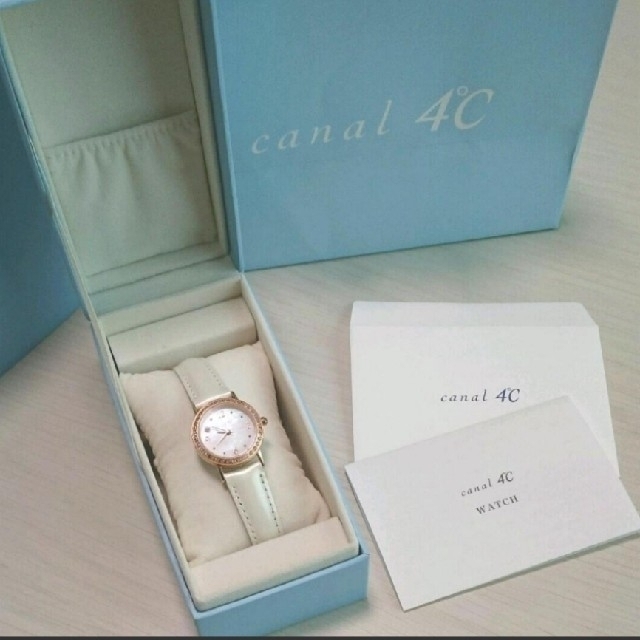 canal４℃(カナルヨンドシー)の【美品】canal4℃‧✳10月誕生石 腕時計 レディースのファッション小物(腕時計)の商品写真