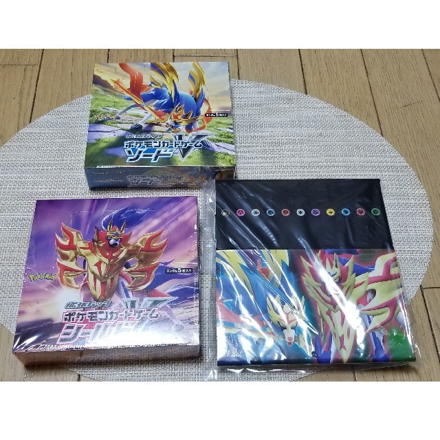 新品未開封品 ポケカ 拡張パック ソード + シールド + 特典景品 | www