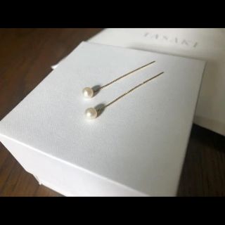 タサキ(TASAKI)のTASAKI パールチェーンピアス(付属品なし/本体のみ)(ピアス)