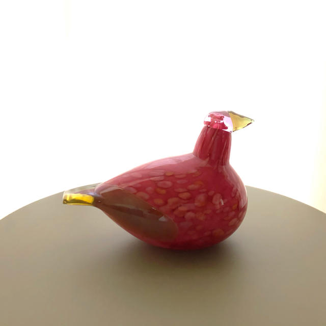 iittala(イッタラ)の専用 Pine Grossbeak male 2006年 Oiva Toikka インテリア/住まい/日用品のインテリア小物(置物)の商品写真