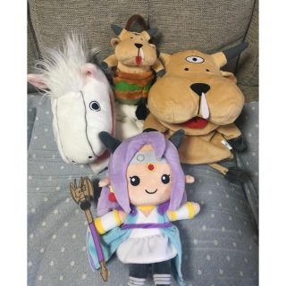 ドラクエ10ぬいぐるみ ケキちゃん、エステラ 白き導き手ハンドパペット