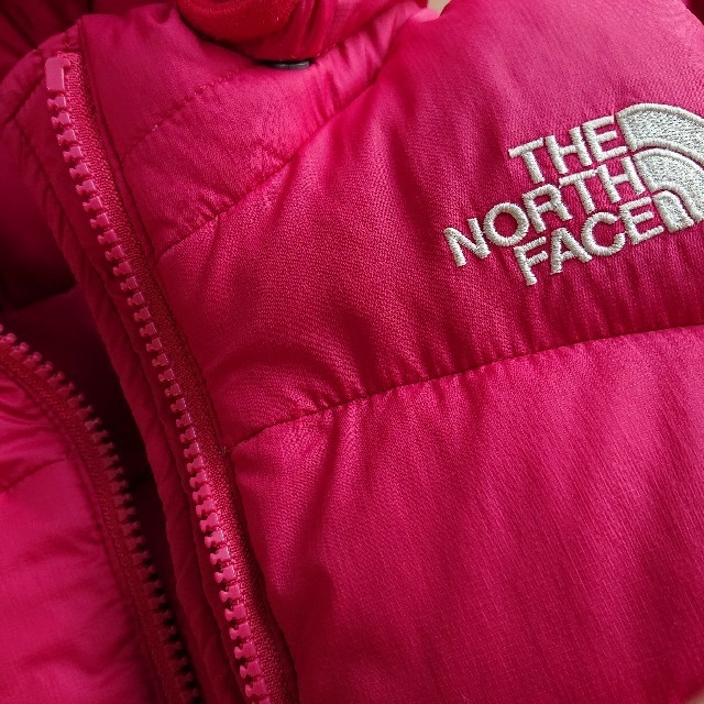 THE NORTH FACE(ザノースフェイス)の100㎝ THE NORTH FACE ダウンジャケット キッズ アウター キッズ/ベビー/マタニティのキッズ服女の子用(90cm~)(ジャケット/上着)の商品写真