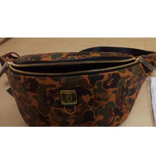 アベイシングエイプ(A BATHING APE)のMCM × BAPE® MCM CAMO BELT BAG(ショルダーバッグ)