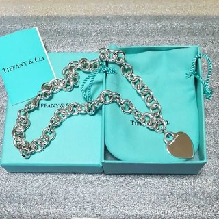 Tiffany & Co. - ティファニー ハートタグチョーカーネックレスの通販