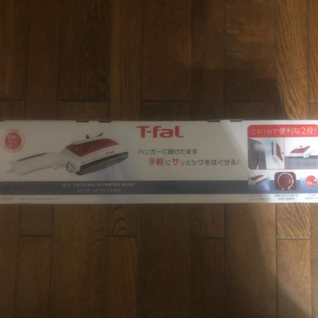 T-fal(ティファール)のＴ-faL 2 in 1 SPTEM N PRESS 8620 スマホ/家電/カメラの生活家電(アイロン)の商品写真