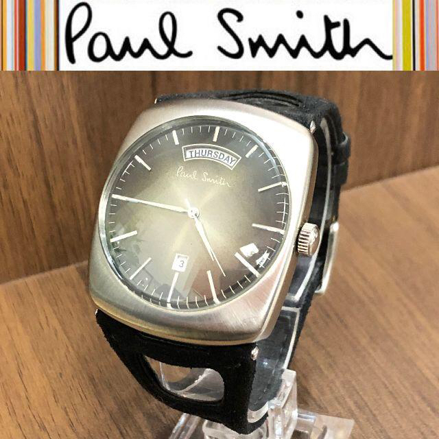 Paul Smith(ポールスミス)のポールスミス グラデーション メンズ 腕時計 スエード ベルト メンズの時計(腕時計(アナログ))の商品写真