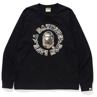 アベイシングエイプ(A BATHING APE)の激レアL！【 BAPE X BIG SEAN 】DON LIFE ロンT 新品 (Tシャツ/カットソー(七分/長袖))