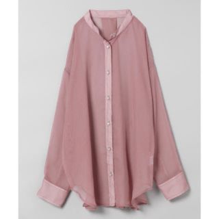 今だけ値下げ中!!美品 jeanasis シースルーシャツ ベージュ