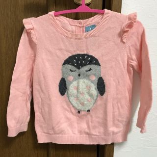 ベビーギャップ(babyGAP)のたみ様専用！セーター  80サイズ　ベビー　女の子 キッズ トップス ピンク(ニット/セーター)