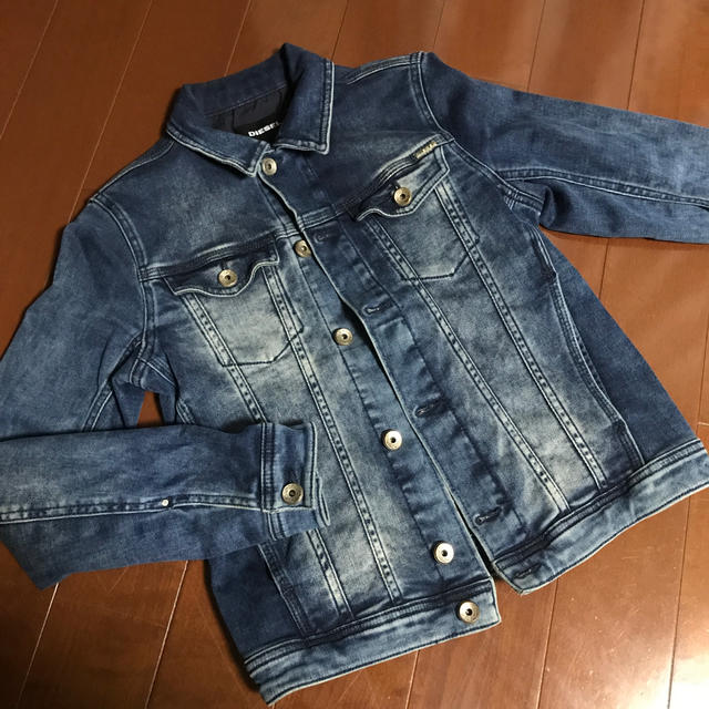 DIESEL(ディーゼル)のDIESEL Gジャン　女児用　2回着用 キッズ/ベビー/マタニティのキッズ服女の子用(90cm~)(ジャケット/上着)の商品写真