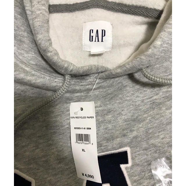 GAP(ギャップ)のGAPパーカー新品メンズサイズXL メンズのトップス(パーカー)の商品写真