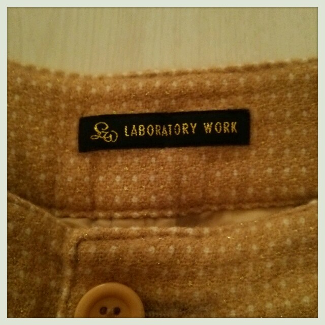 LABORATORY WORK(ラボラトリーワーク)のツイード ショートパンツ レディースのパンツ(ショートパンツ)の商品写真