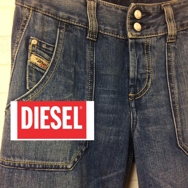 DIESEL VOLVER ワイドパンツ デニム W25 L32 | フリマアプリ ラクマ