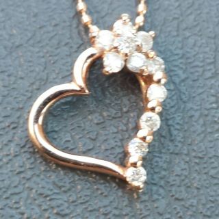 JEWELRY TSUTSUMI K10 0.2ct ネックレス