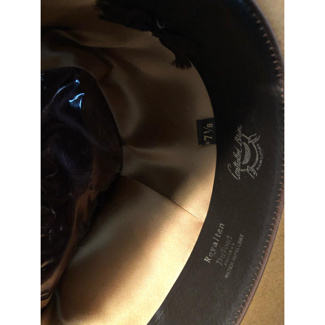 Borsalino(ボルサリーノ)のビンテージハット　アメリカ製 メンズの帽子(ハット)の商品写真