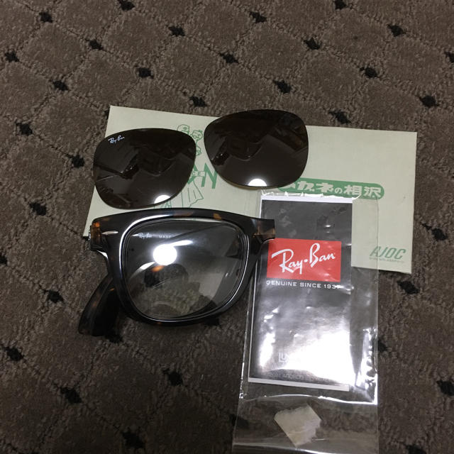 Ray-Ban(レイバン)のレイバン ウェイファーラー クリアレンズ 伊達 メガネ 眼鏡 サングラス メンズのファッション小物(サングラス/メガネ)の商品写真