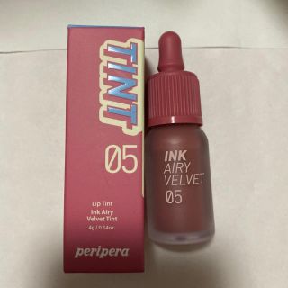 エチュードハウス(ETUDE HOUSE)のperipera ink airy velvet 05(口紅)