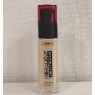 ロレアルパリ(L'Oreal Paris)のインファリブル フレッシュウェア ファンデーション(残量9割)(ファンデーション)