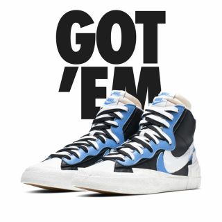 ナイキ(NIKE)のNIKE SACAI BLAZER MID 23cm(スニーカー)