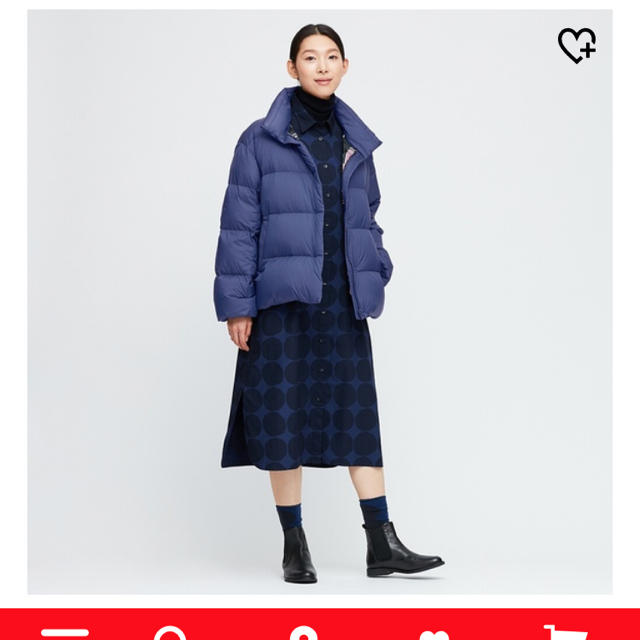 marimekko - 日本未入荷マリメッコ UNIQLO ウルトラライトダウン の