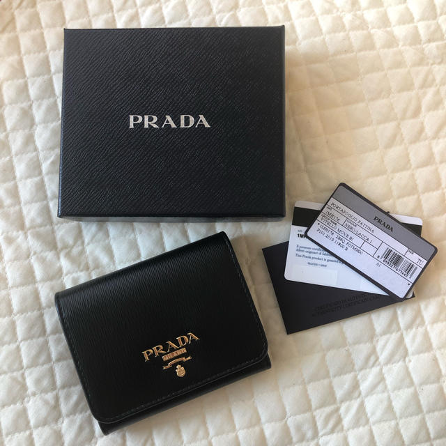 PRADA サフィアーノ バイカラー 正規品