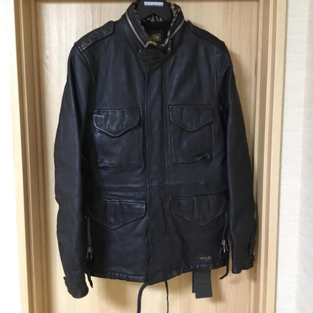 NEIGHBORHOOD(ネイバーフッド)のNEIGHBORHOOD ネイバーフッド M-65.TIGER/HL-JKT メンズのジャケット/アウター(レザージャケット)の商品写真