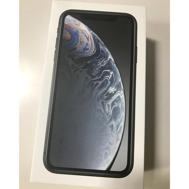 iPhone XR 128GB ブラック 新品未使用 SIM解除済