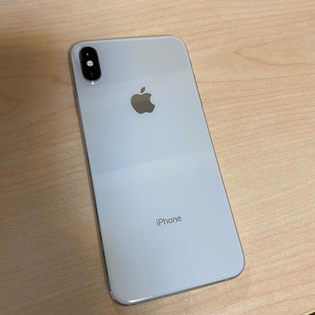 【超美品】iPhone xs max 256G シルバー香港版 dualsim