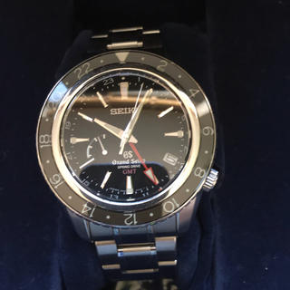 グランドセイコー(Grand Seiko)のグランドセイコー GMT SBGE001 スプリングドライブ廃番 maru様専用(腕時計(アナログ))