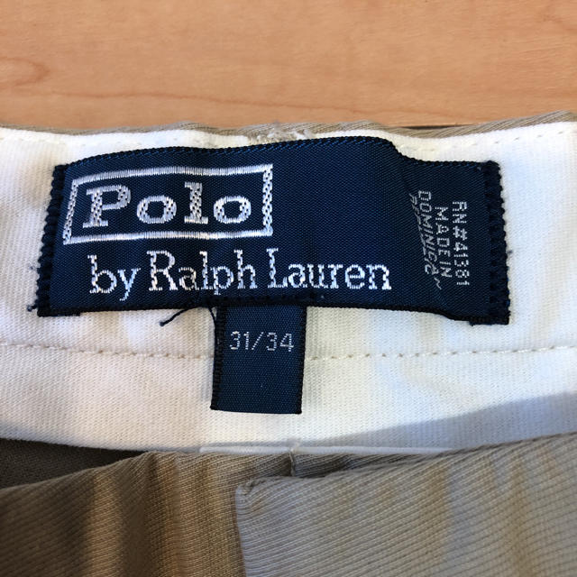 POLO RALPH LAUREN(ポロラルフローレン)の超希少 90s ビンテージ ポロ ラルフローレン タック ルーズ ワイド チノ メンズのパンツ(チノパン)の商品写真