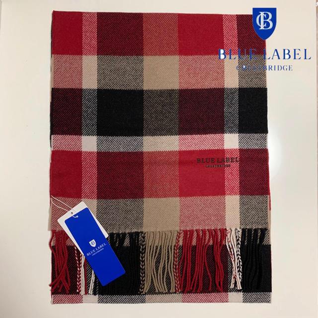 BURBERRY BLUE LABEL(バーバリーブルーレーベル)の新品タグ付 BLUE LABEL ブルーレーベル マフラー レディースのファッション小物(マフラー/ショール)の商品写真