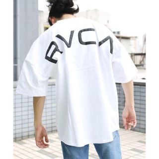 ルーカ(RVCA)のRVCA アーチロゴ ビックシルエット 半袖(Tシャツ/カットソー(半袖/袖なし))