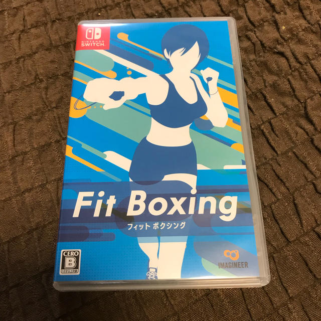 Nintendo Switch(ニンテンドースイッチ)のFit Boxing switch エンタメ/ホビーのゲームソフト/ゲーム機本体(家庭用ゲームソフト)の商品写真